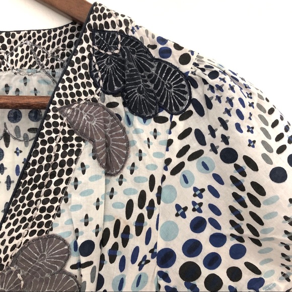 Max Studio Soft Boho Patterned S/S Dress - Picture 3 of 7